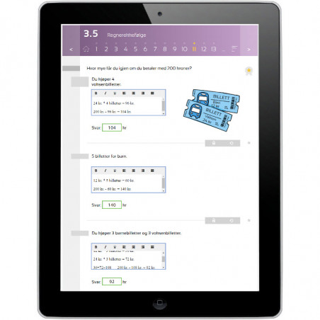 Digitalt Læremiddel I Matematikk For Mellomtrinnet For Fagfornyelsen