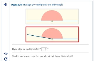2Umiddelbar tilbakemelding på oppgave løst feil