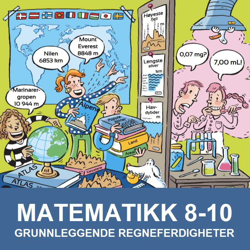 Grunnleggende regneferdigheter 8-10